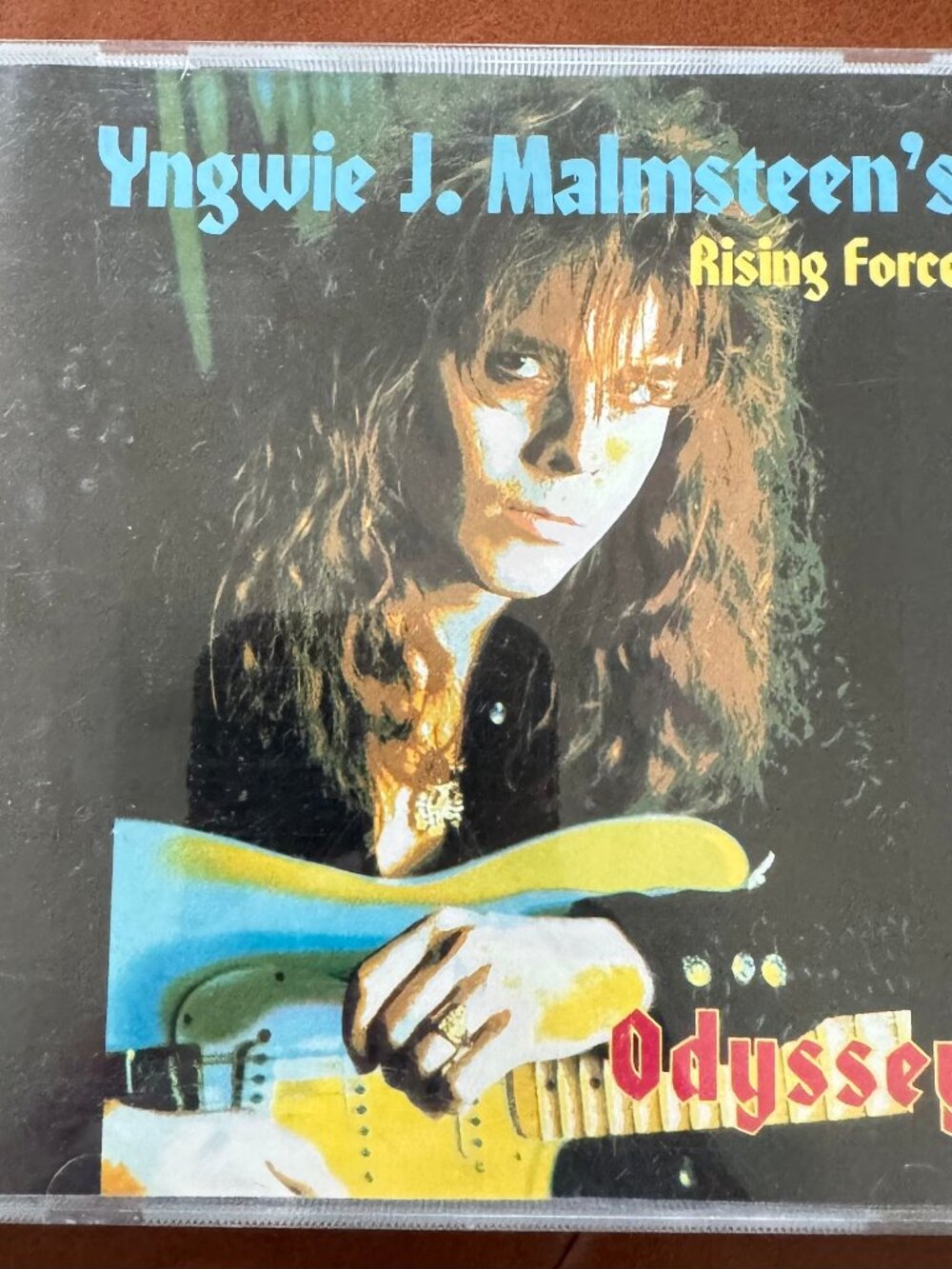 Yngwie J. Malmsteen Odyssey CD 1988 Polydor Rising Force Joe Lynn Turner Metal C
